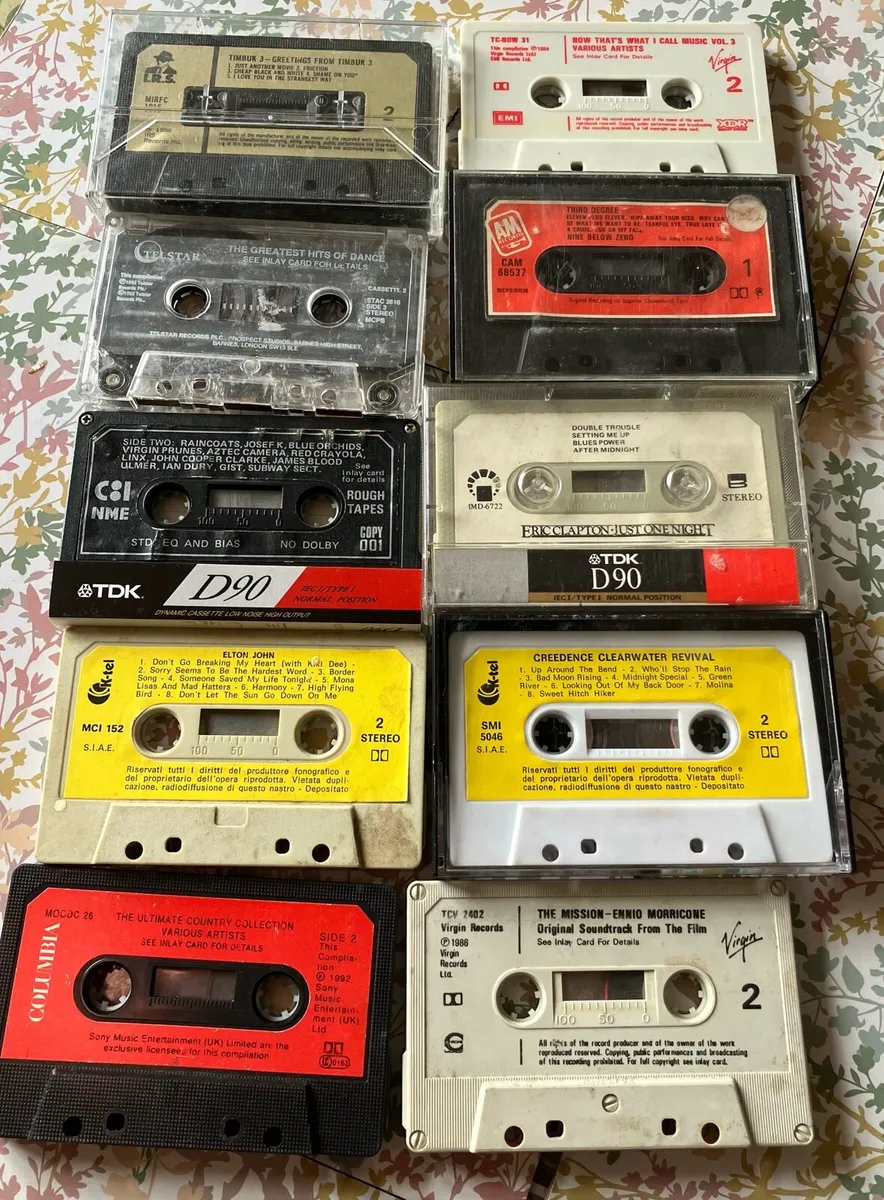 Audio cassettes original albums - Image 1