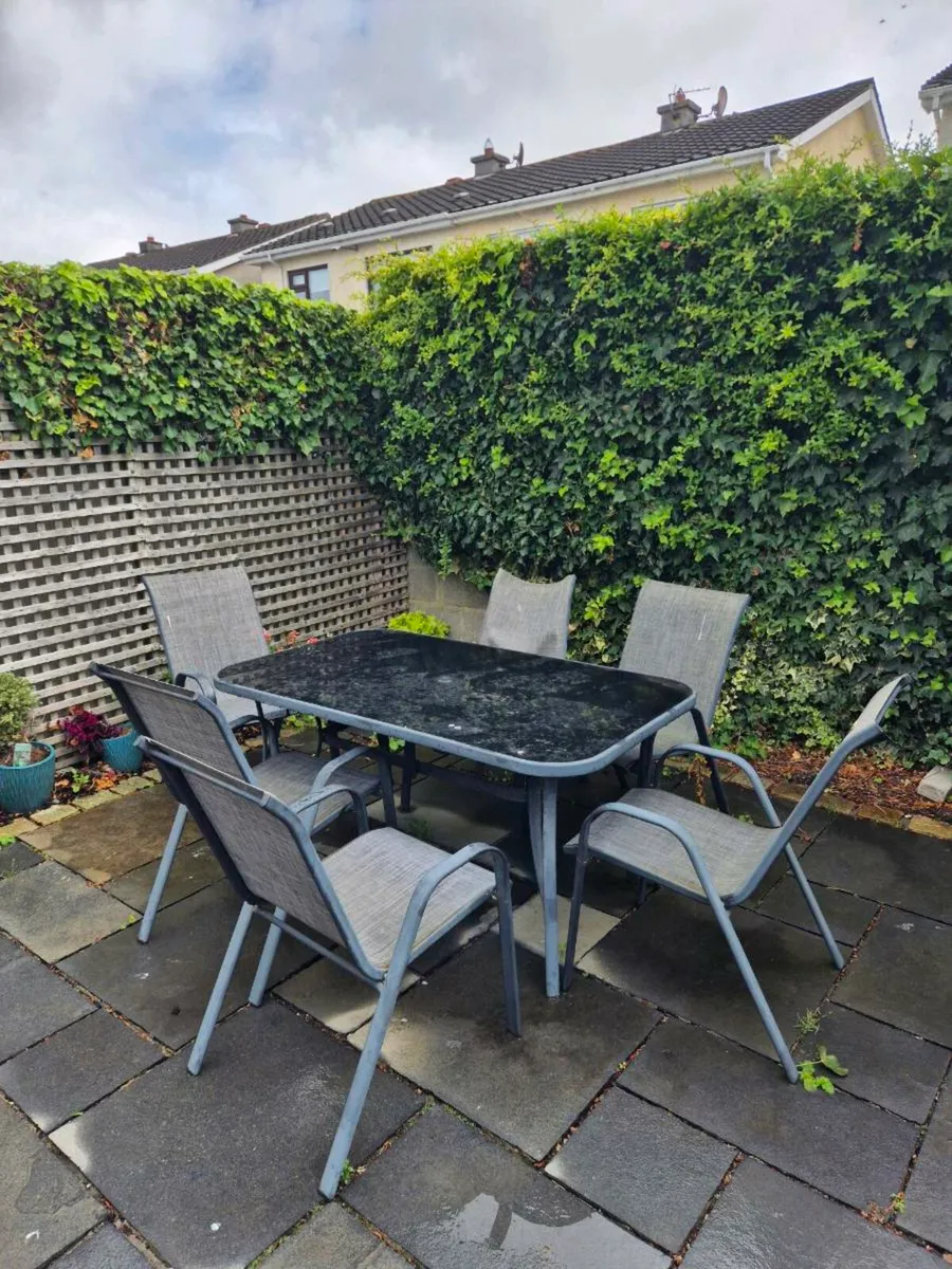 Garden Table and Chairs - Image 1