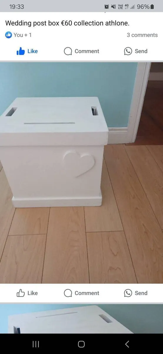 Wedding post box - Image 1