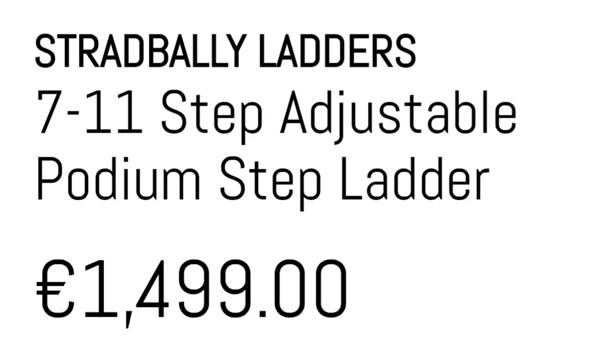 Podium ladder - Image 3