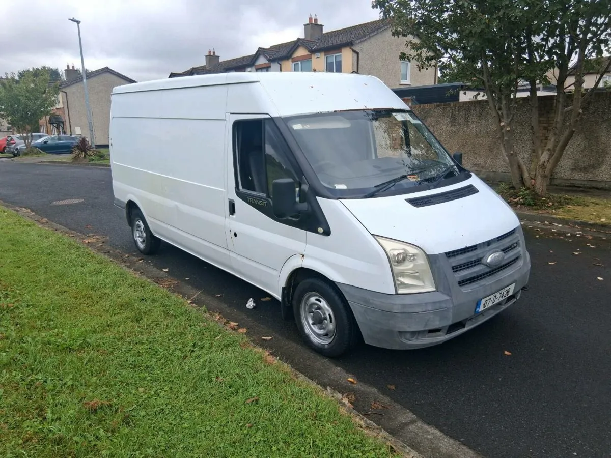 2007 ford transit lwb taxed - Image 2