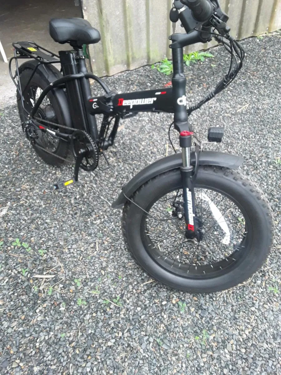Deepower g20 electric bike as new - Image 3