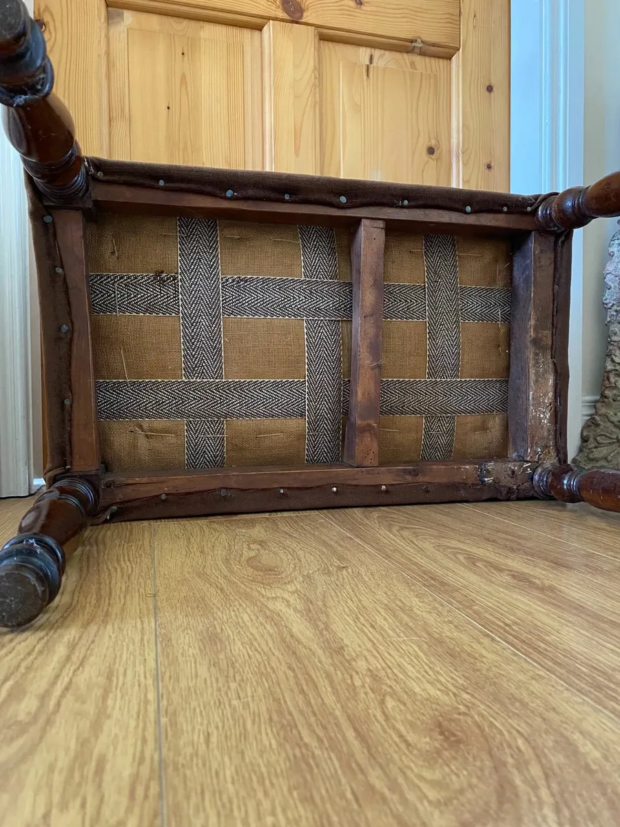 Wexford Needlepoint Stool €50 - RESTO CONDITION. - Image 3