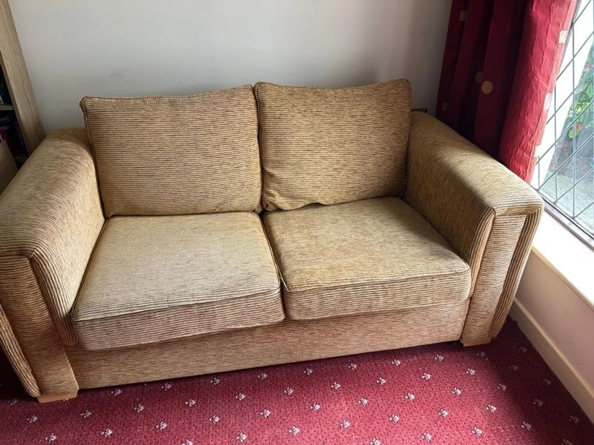 Couch - fold out bed - Image 1