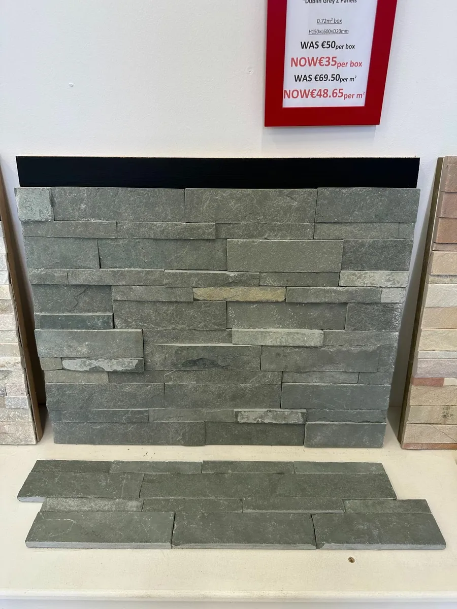 2 x Natural grey stone claddings only 50€ per sq/m - Image 2