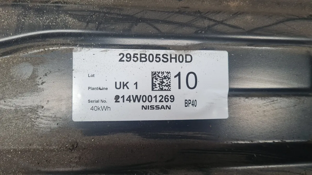 Nissan leaf 2018-on battery 40kw - Image 2