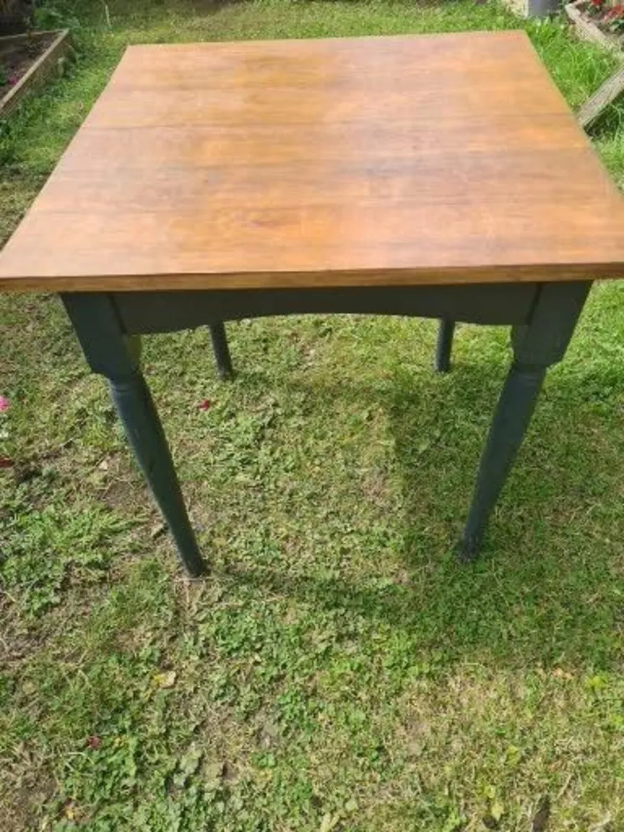 Small Solid Wood Kitchen table - Image 2