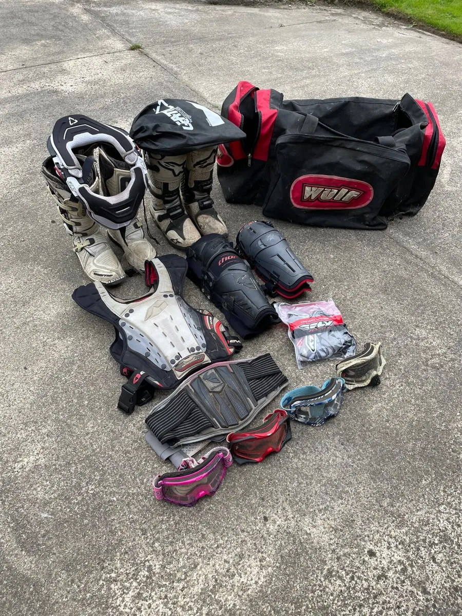 Motocross MotoX gear Boots protection - Image 1