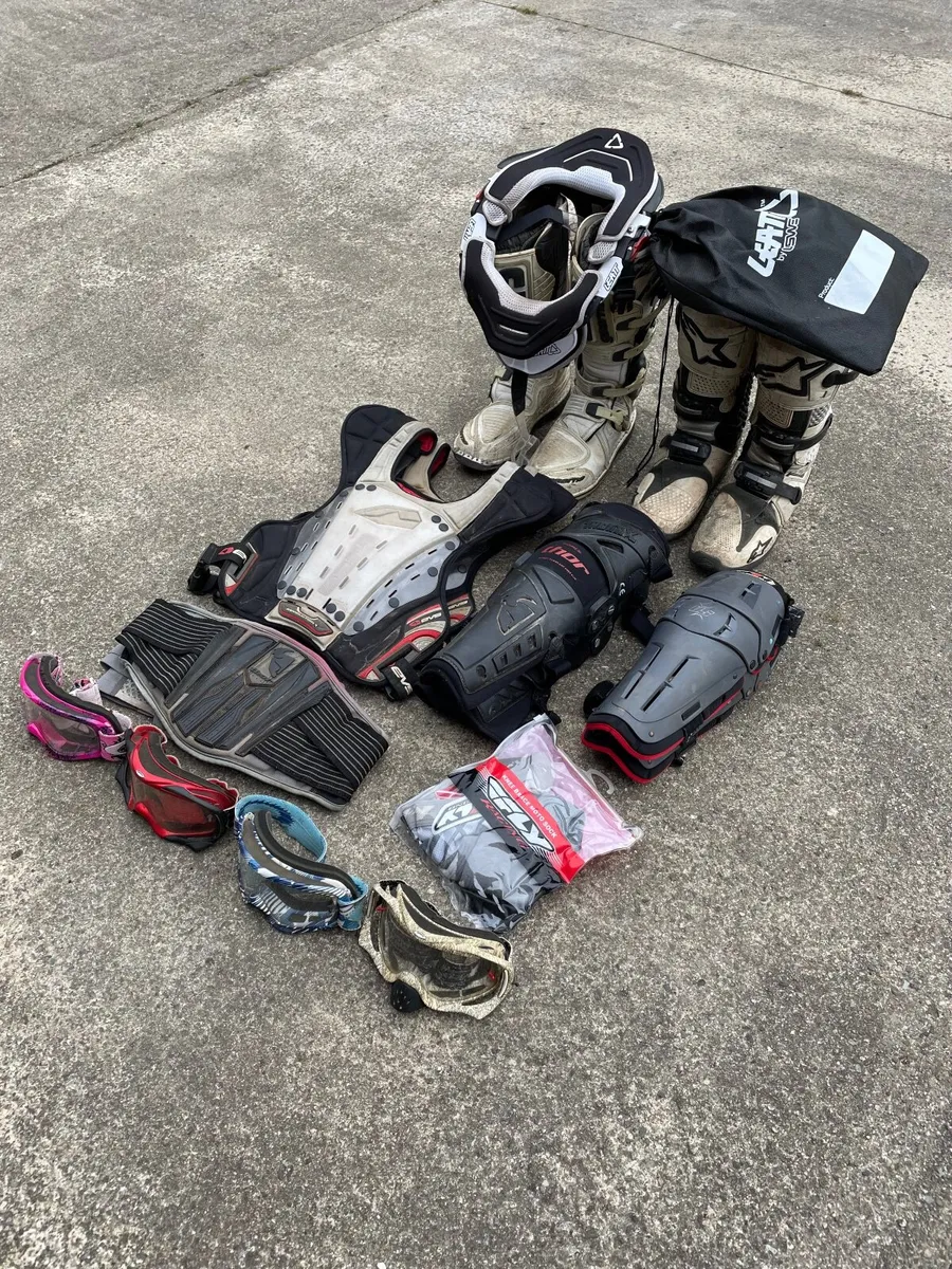 Motocross MotoX gear Boots protection - Image 2
