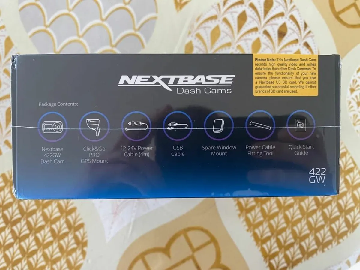 Brand new Nextbase 422 GW Dash Cam - Image 2