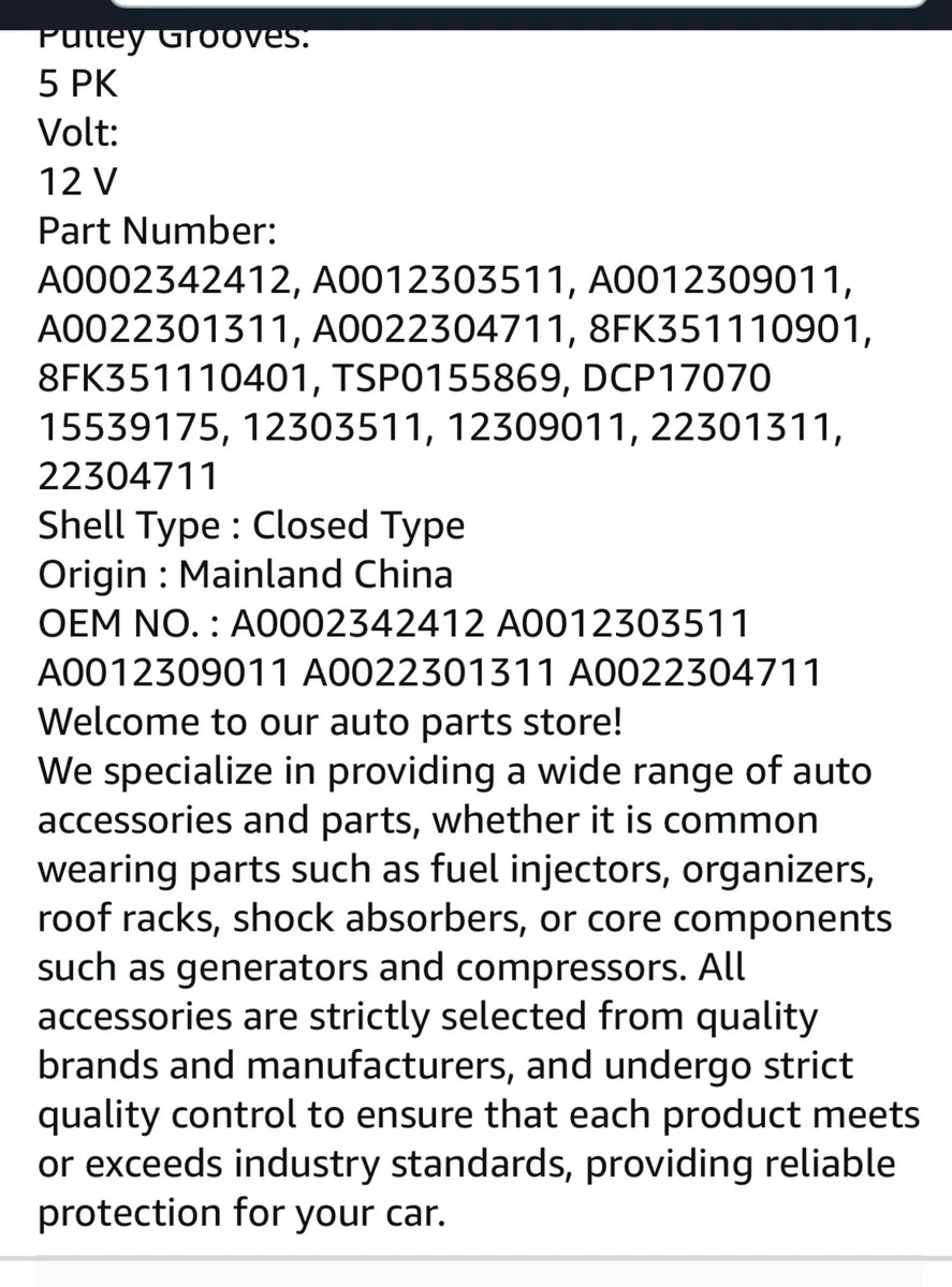 Air  conditioning compressor - Image 4