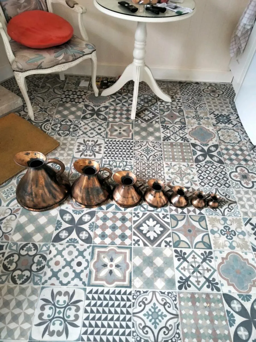 Old Copper Jugs - Image 1