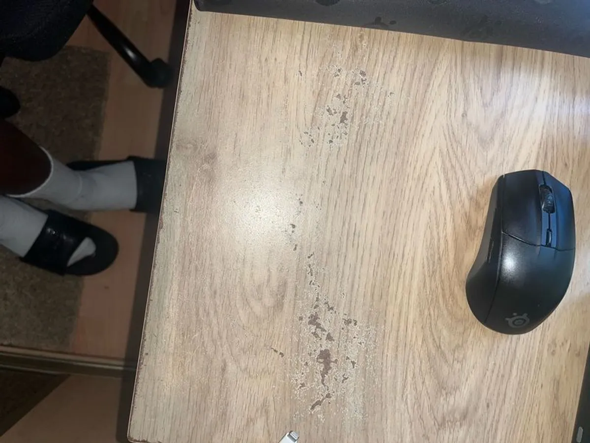 Oak Home Desk + Chair - Image 3