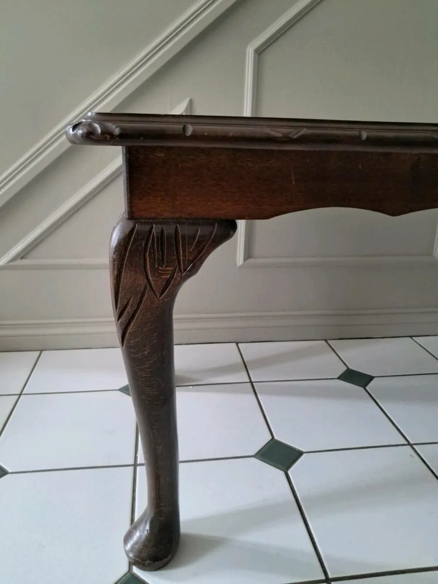 Mahogany Coffee Table and Matching Nest of Tables - Image 3