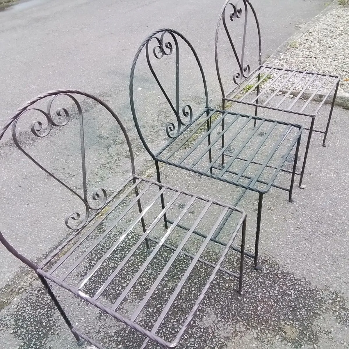 GARDEN CHAIRS (3) - Image 1