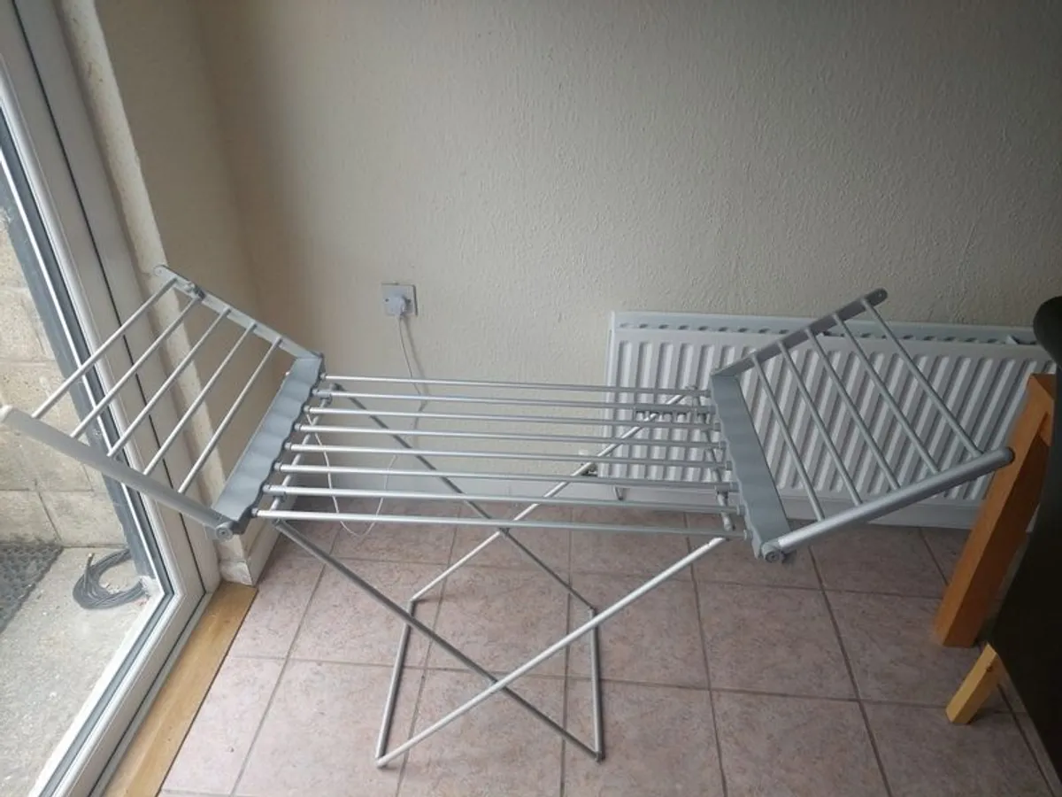 heated clothes airer - Image 2