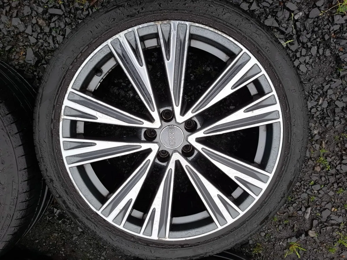 20" Genuine Audi S Line Alloys with tyres - Image 1