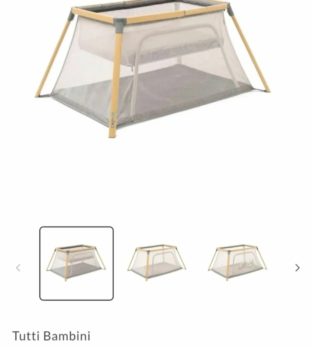 Cozee Go Playpen and travel Cot