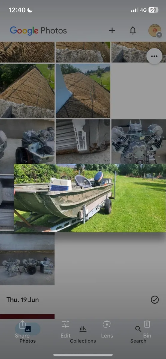 Aluminium boat 16’ (Rare) - Image 2