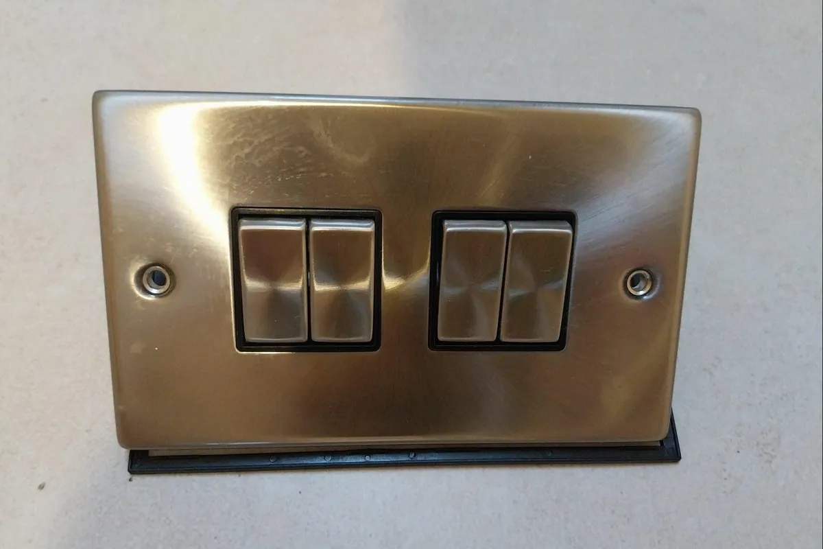 Lot of Electrical Sockets and Light Switches - Image 3