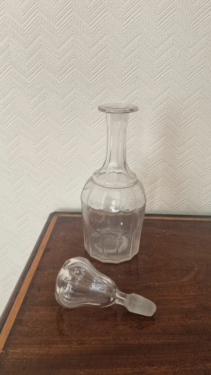Vintage Glass Decanter - Image 2