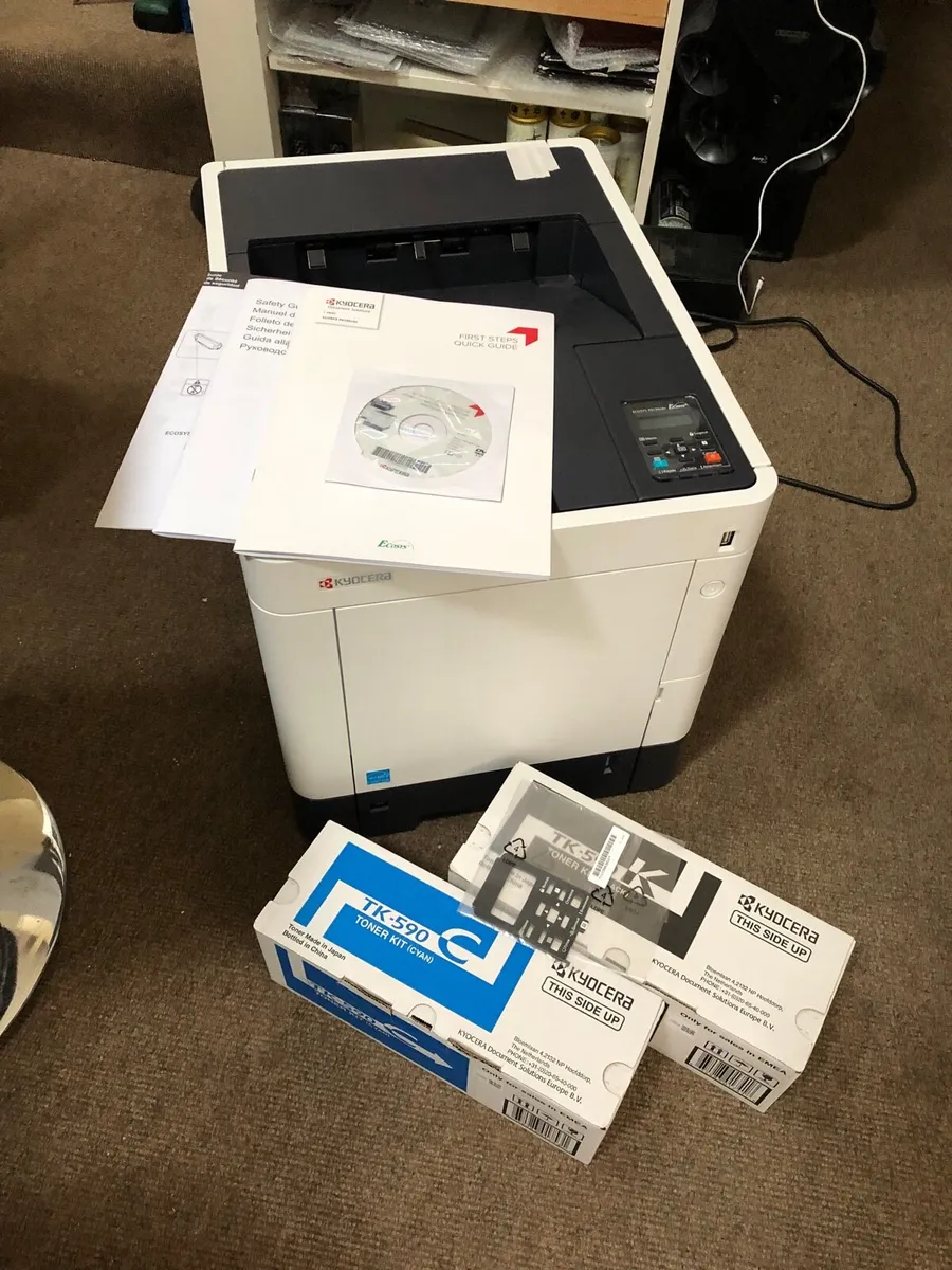 Kyocera InkJet Printer with Extra New Toner - Image 2