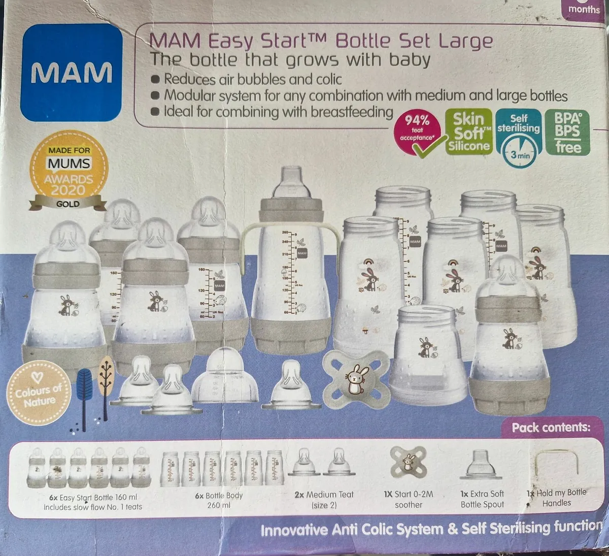 MAM Easy Start Bottle Set Large