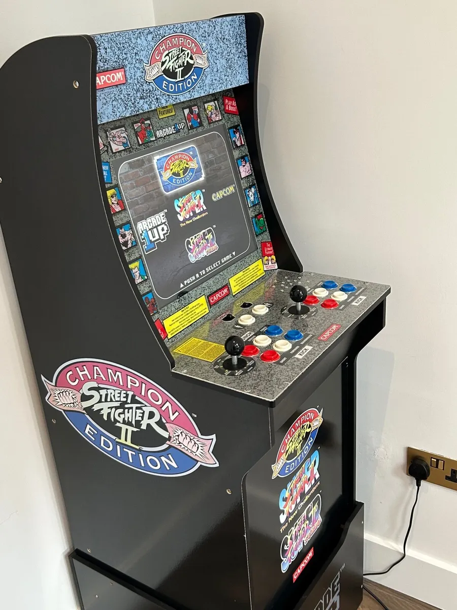 1 UP Street Fighter 2 Arcade - Image 2