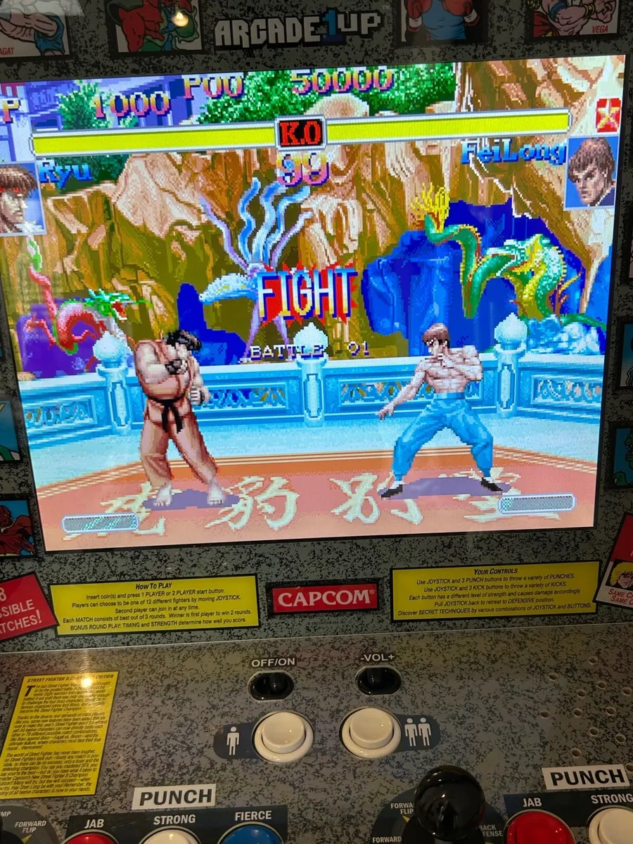 1 UP Street Fighter 2 Arcade - Image 3