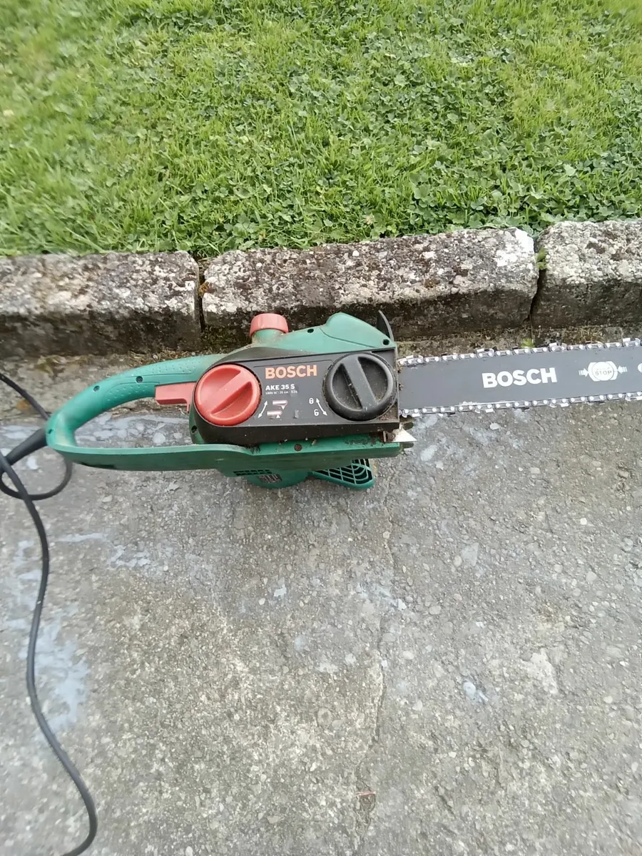 Bosch electric chainsaw - Image 2