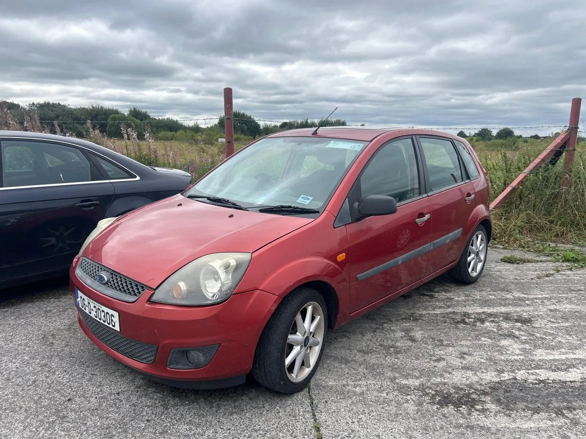06 Ford Fiesta 1.25      NCT 3/26 - Image 1