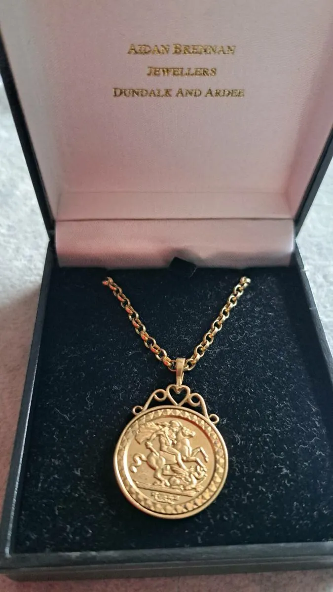 9 ct yellow gold necklace - Image 2