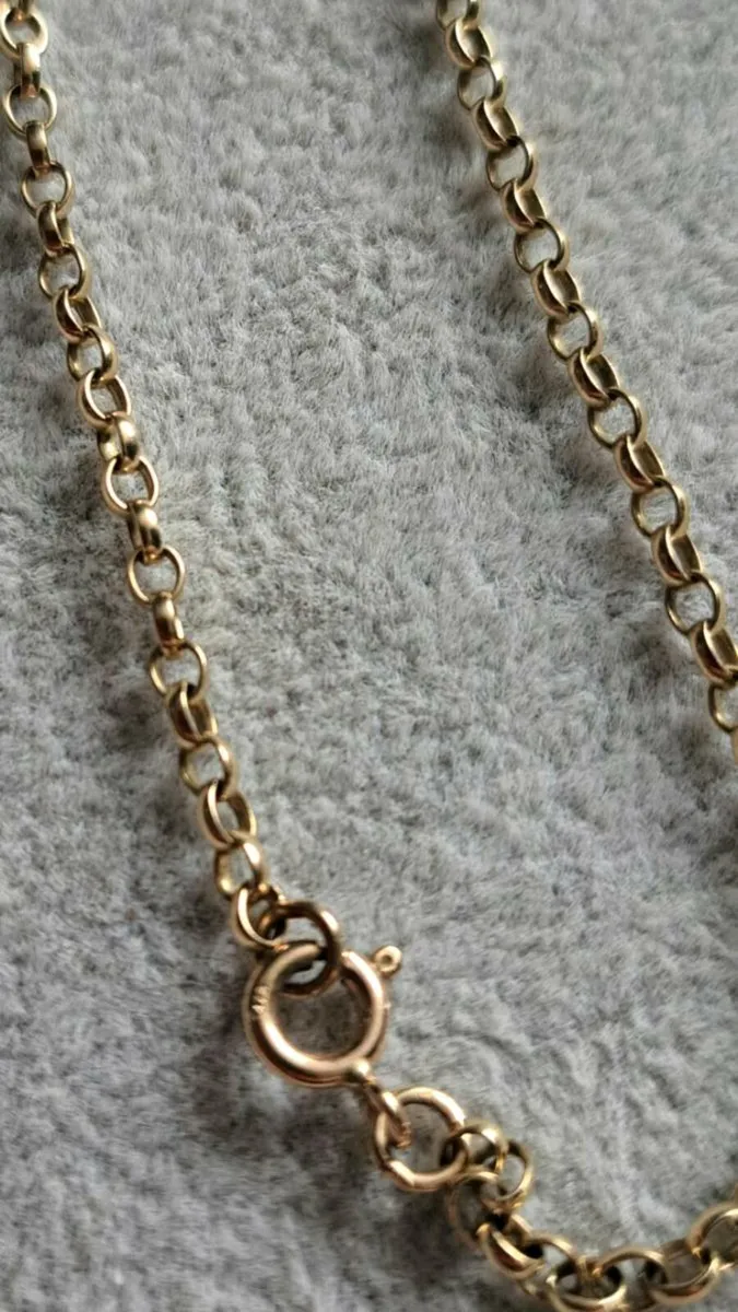 9 ct yellow gold necklace - Image 3