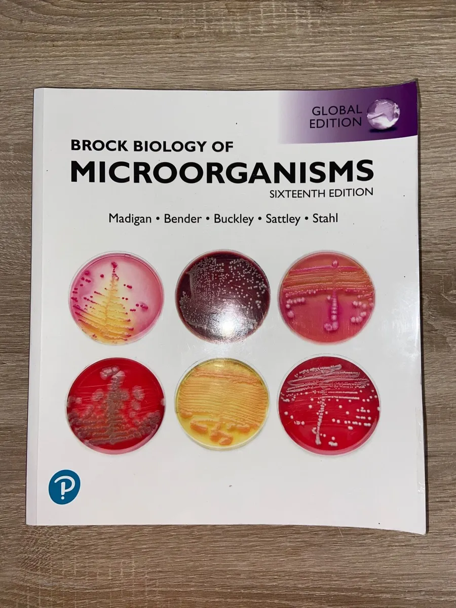 Brock Microbiology Book 16th Ed - Image 1