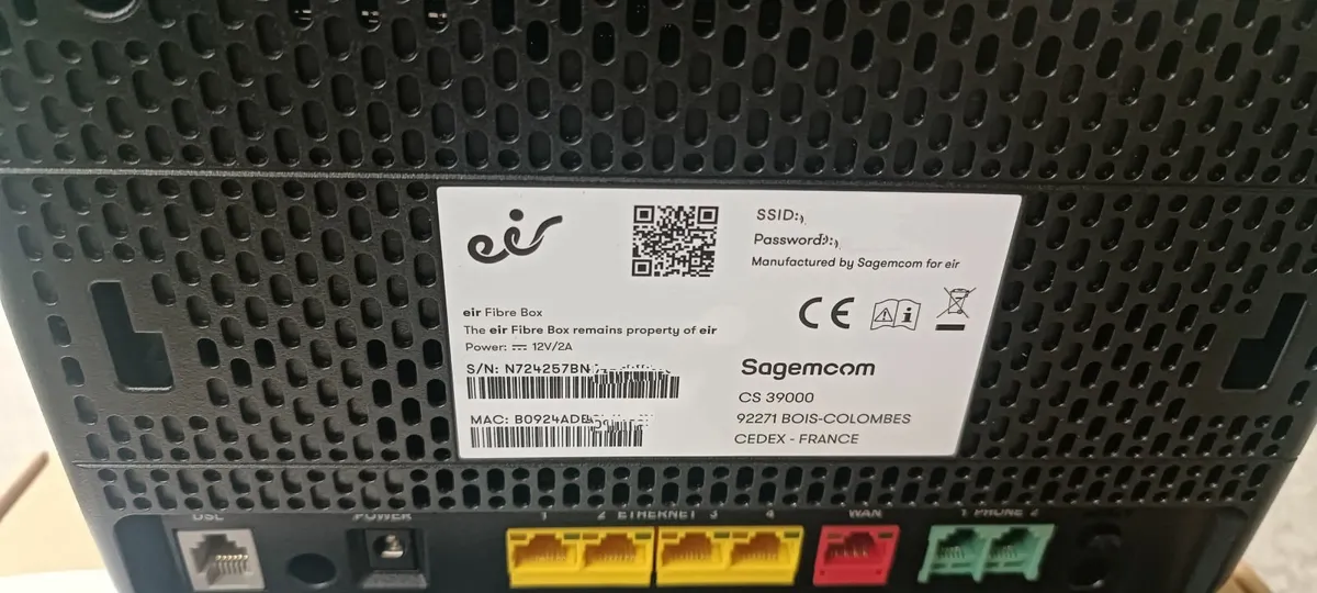 Eir Fibre Box modem - New - Image 2