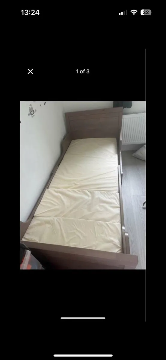 Extendable toddler bed - Image 1