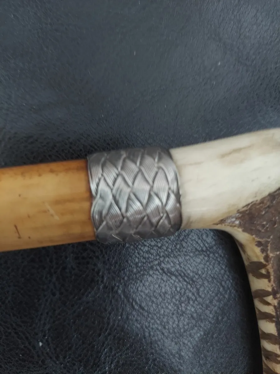 Antique Stag Handle Riding Crops - Image 2