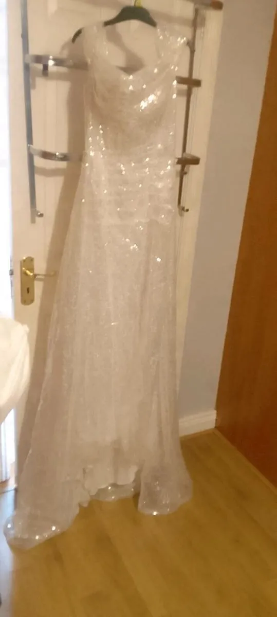 Two wedding dresses never worn tags still on - Image 4