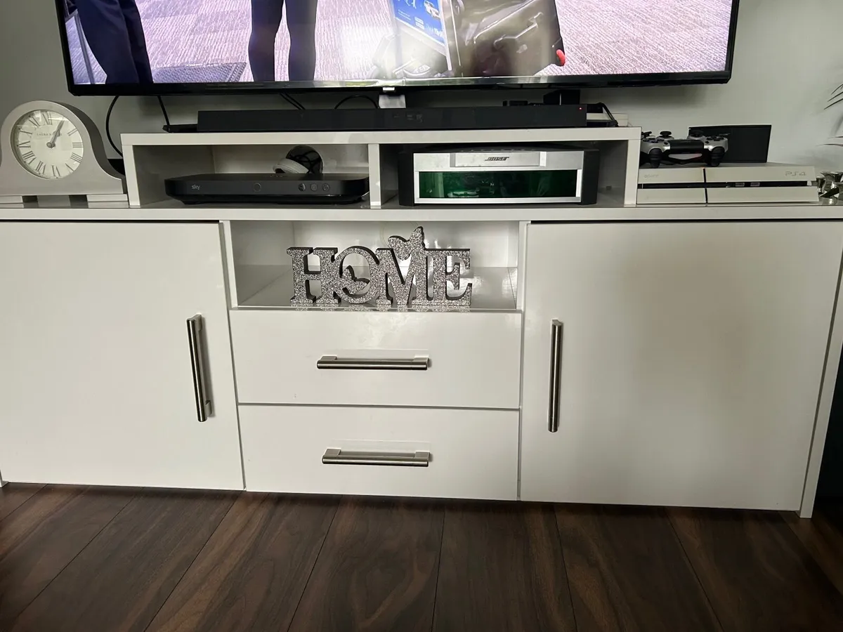 Tv stand and storage cabinet - Image 1