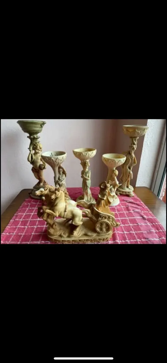 Candle holder / floral - Image 2