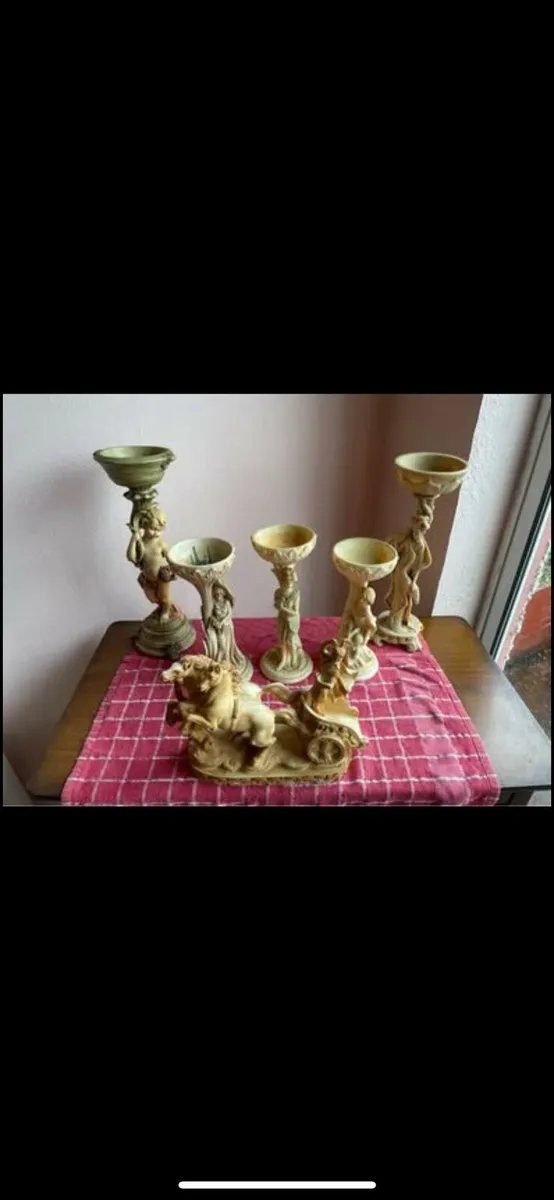 Candle holder / floral - Image 3