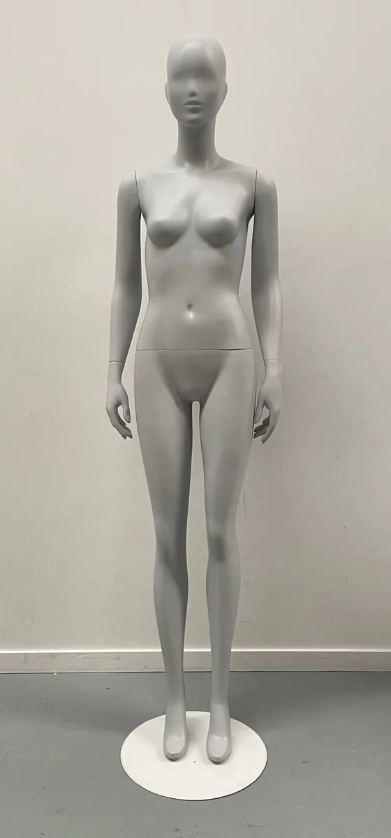 Female Mannequin Full Body - Grey - Size Small - Image 1
