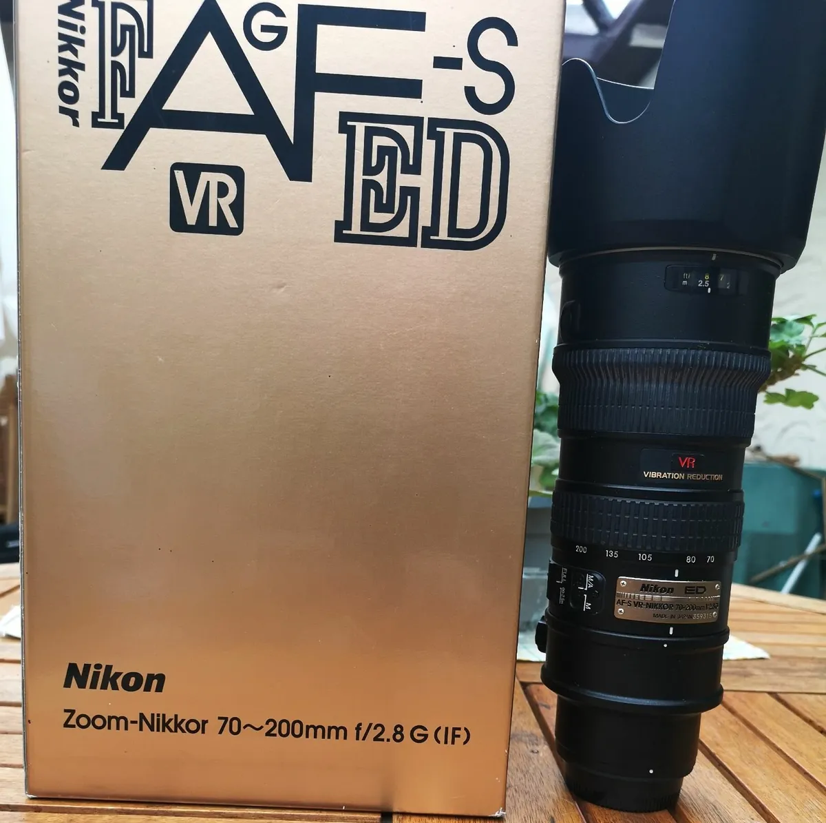 nikon  lense  70 200   2.8