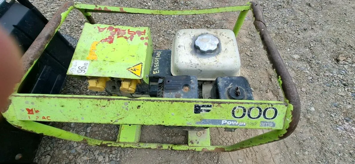 3.5 kva petrol generator- perfect condition - Image 1