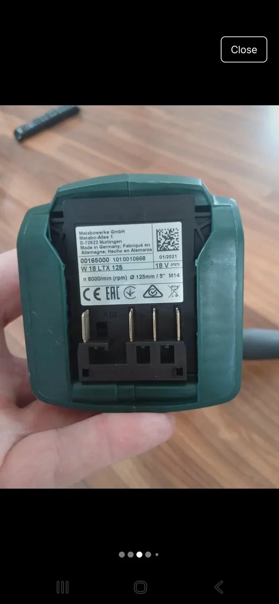 Metabo W18 LTX 125 - Image 3