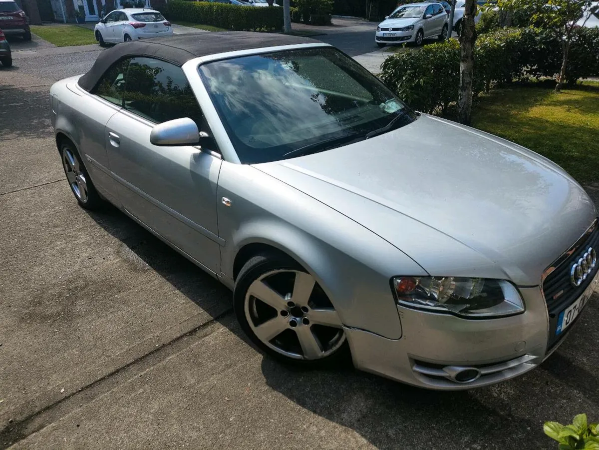 2007 Audi A4 convertible 2.0 diesel s-line - Image 1