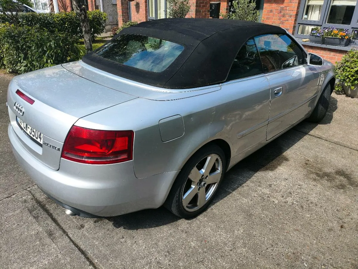 2007 Audi A4 convertible 2.0 diesel s-line - Image 3