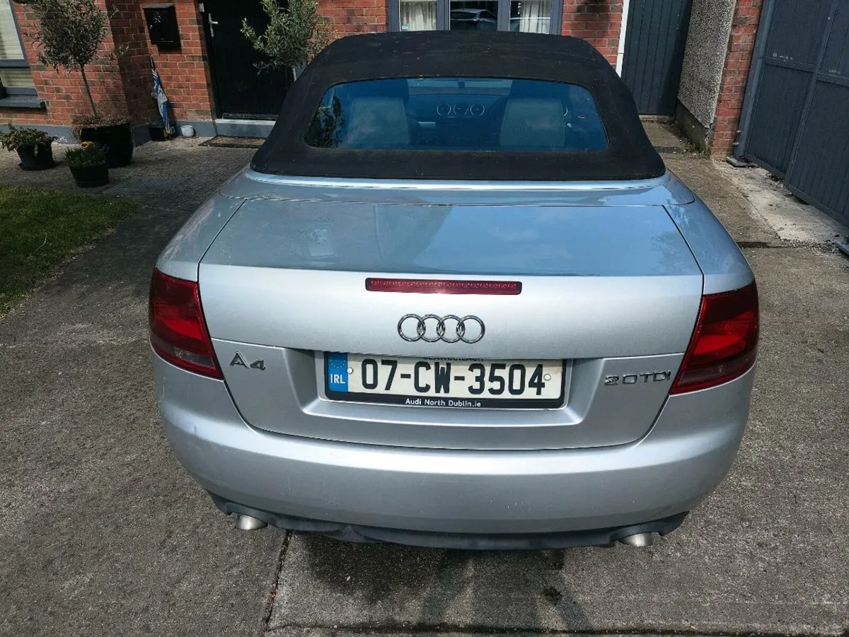 2007 Audi A4 convertible 2.0 diesel s-line - Image 4