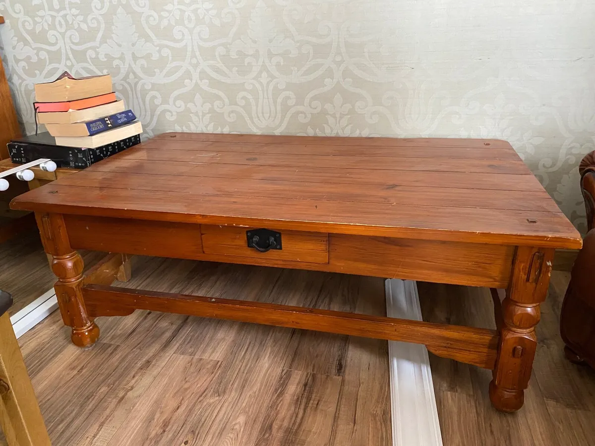 Coffee table and study desk - Image 1