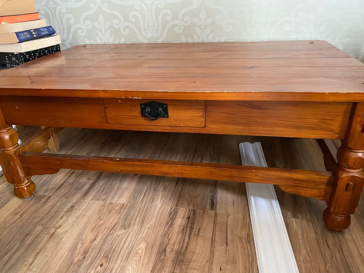 Coffee table and study desk - Image 2